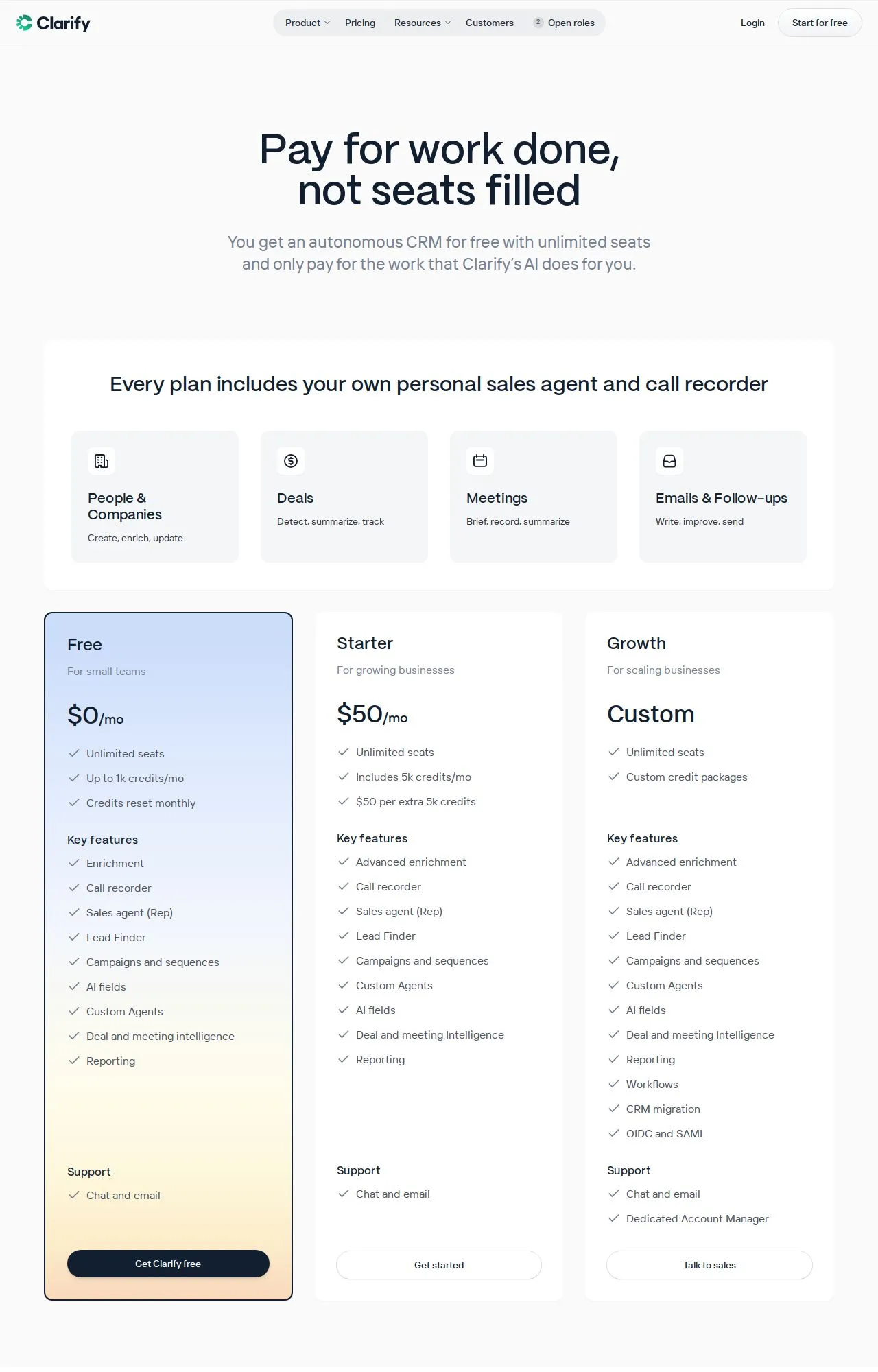 Evidence screenshot: Pricing screenshot
