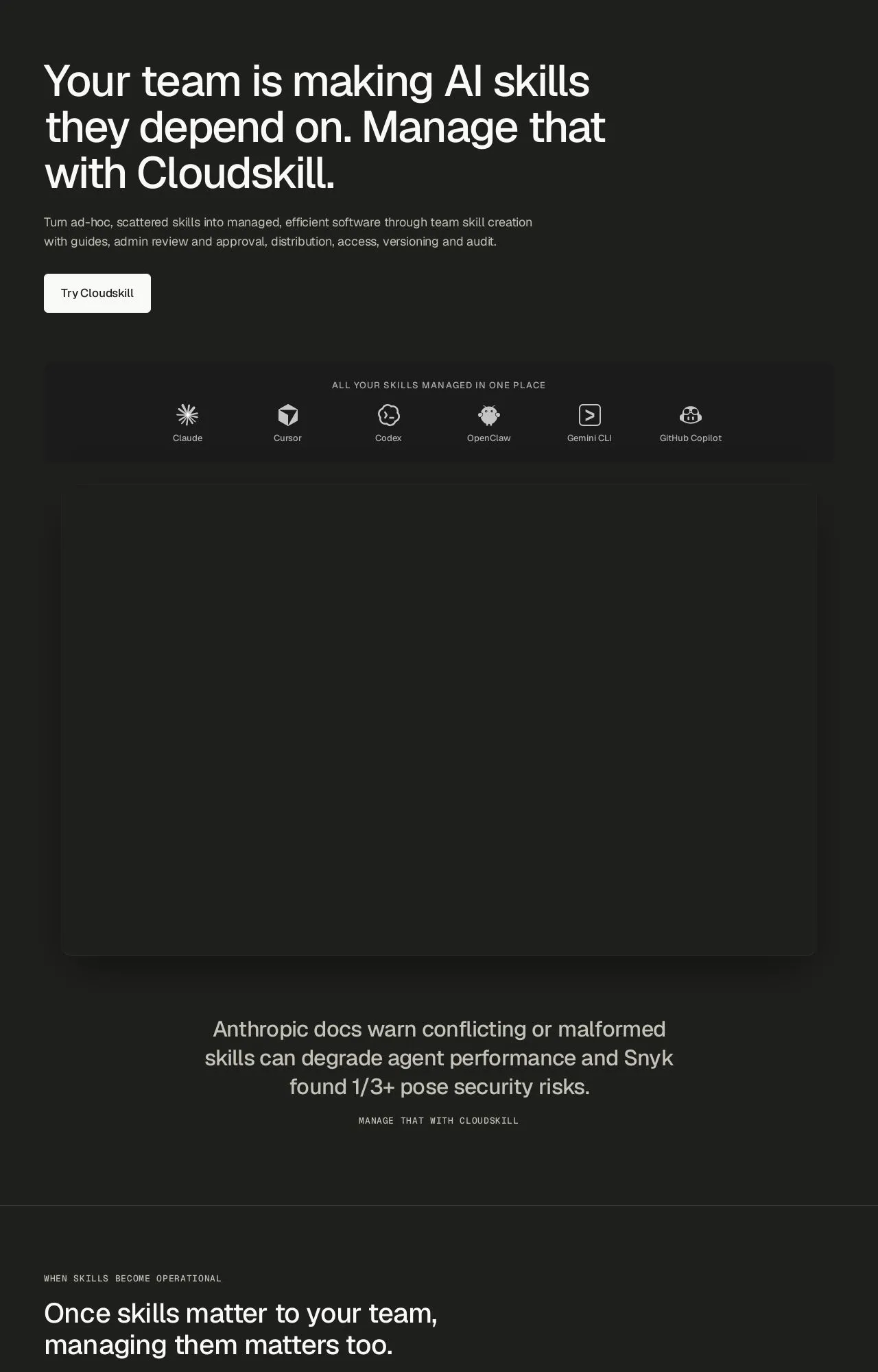 Evidence screenshot: Policy screenshot