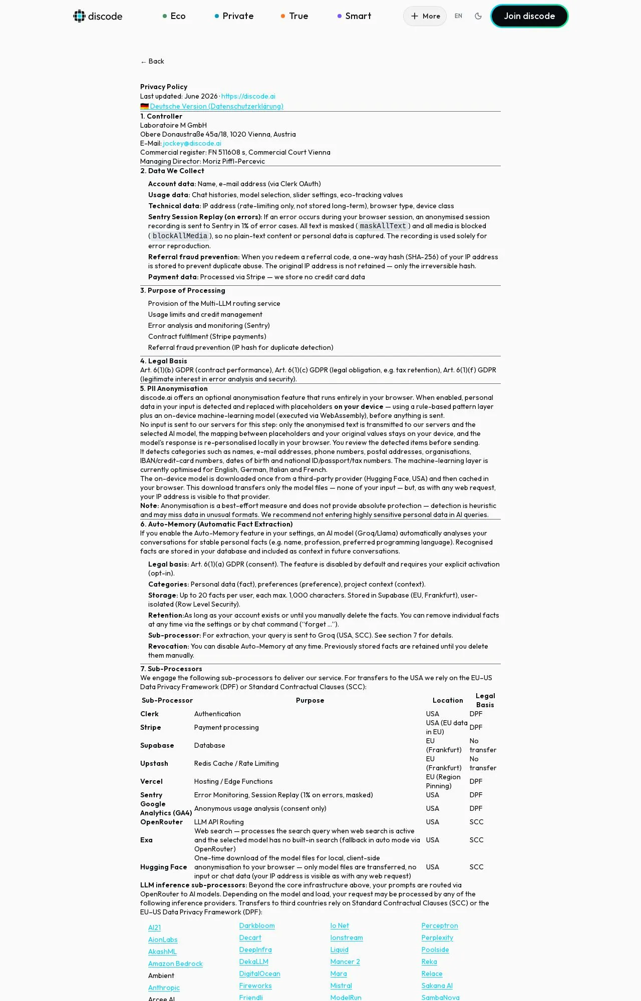 Evidence screenshot: Policy screenshot