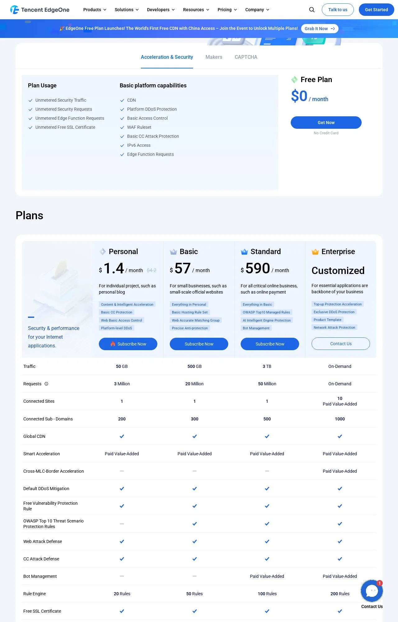 Evidence screenshot: Pricing screenshot