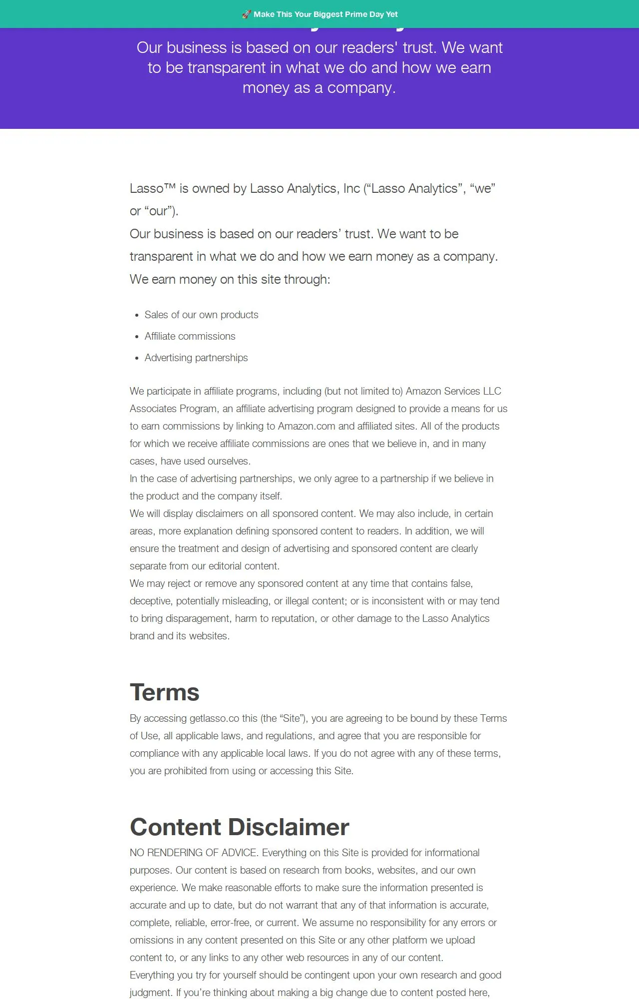 Evidence screenshot: Policy screenshot