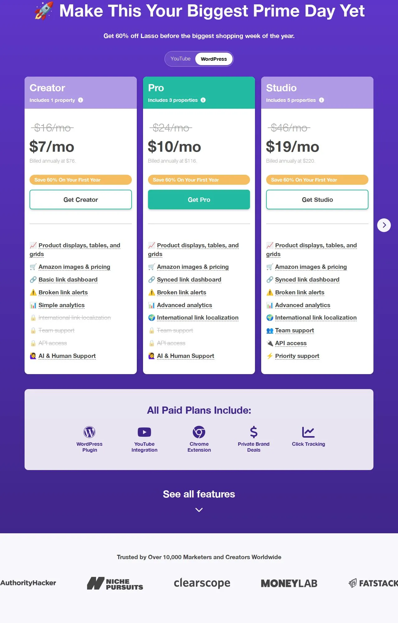Evidence screenshot: Pricing screenshot