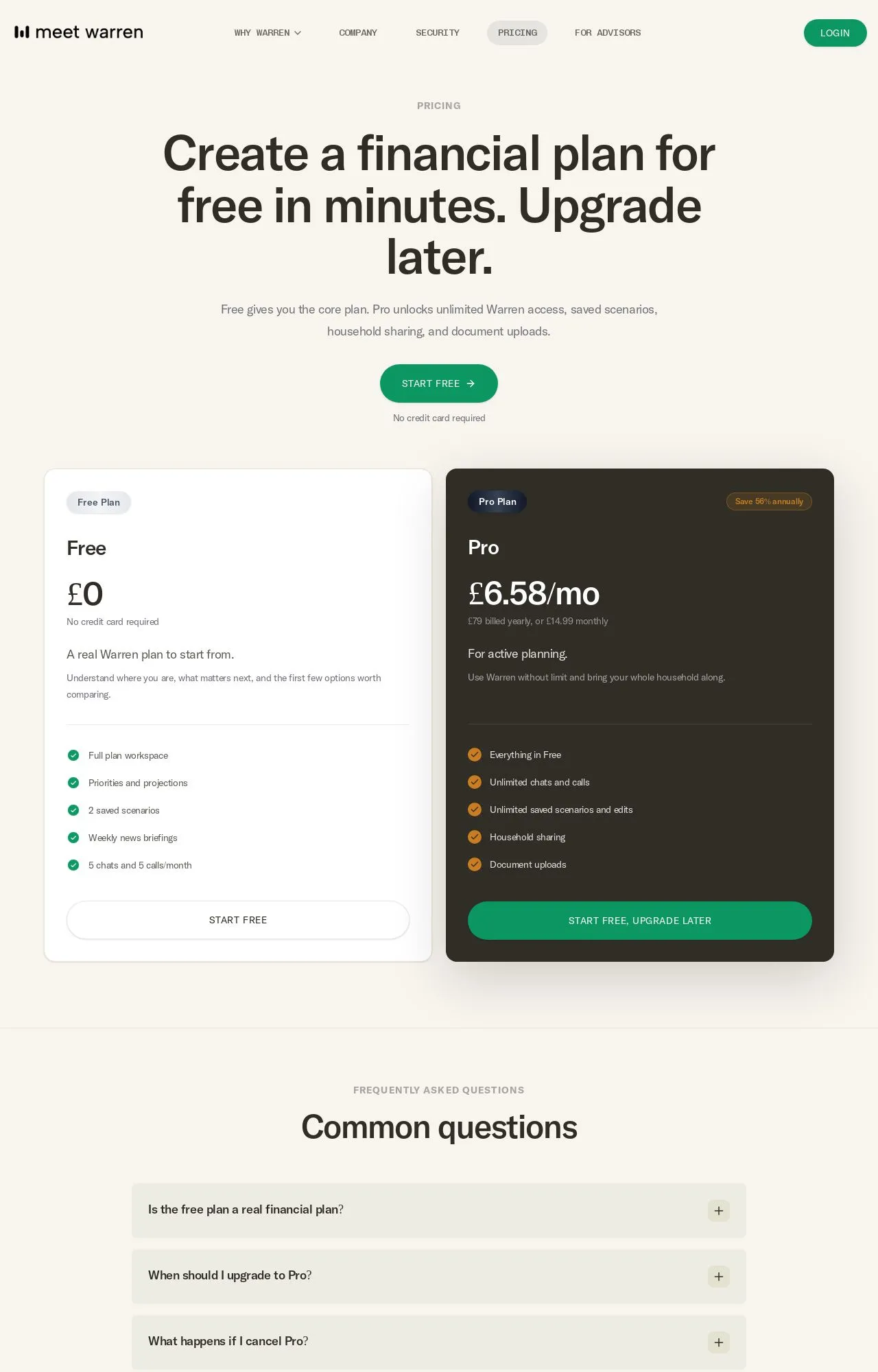 Evidence screenshot: Pricing screenshot
