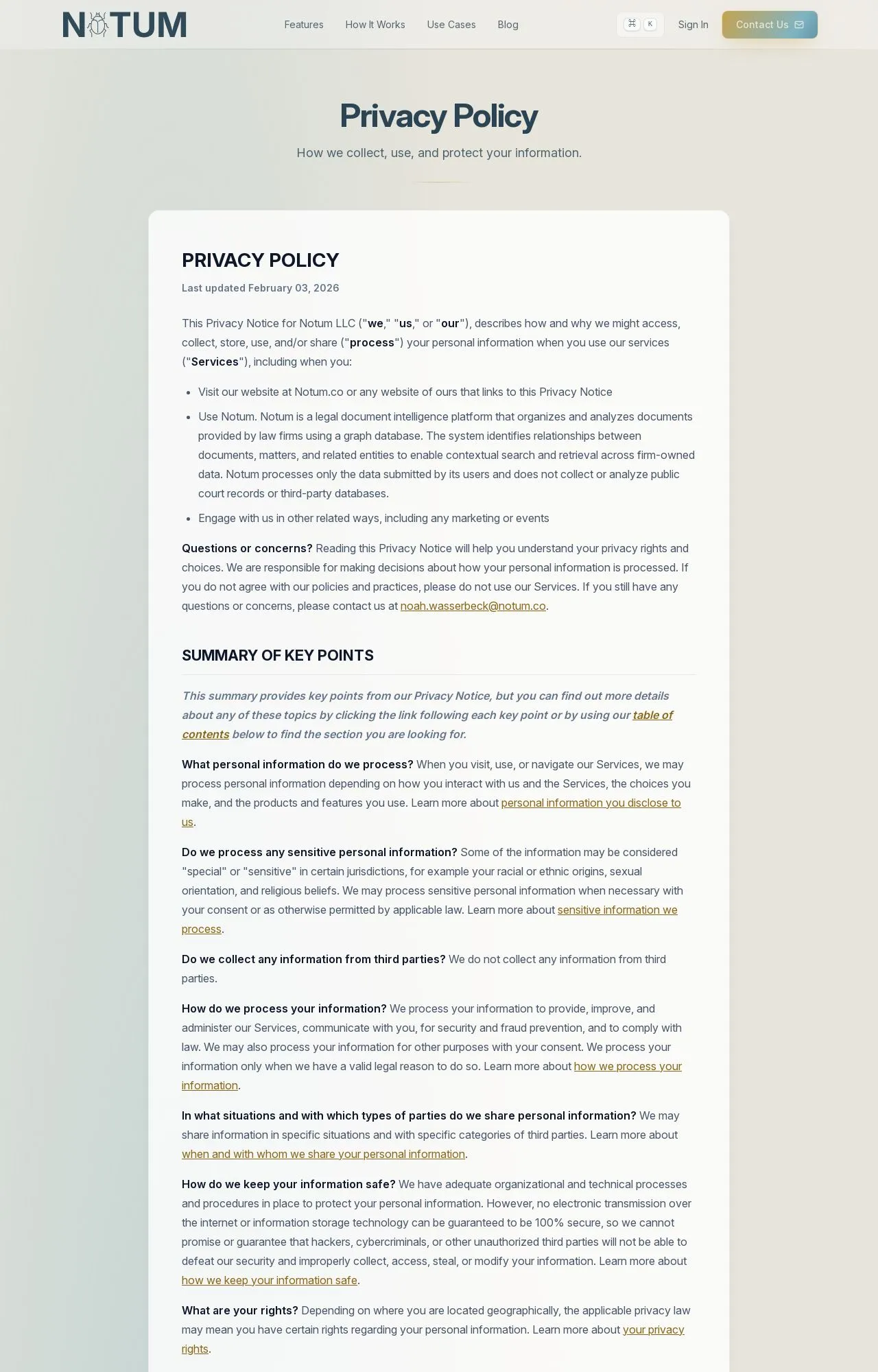 Evidence screenshot: Policy screenshot