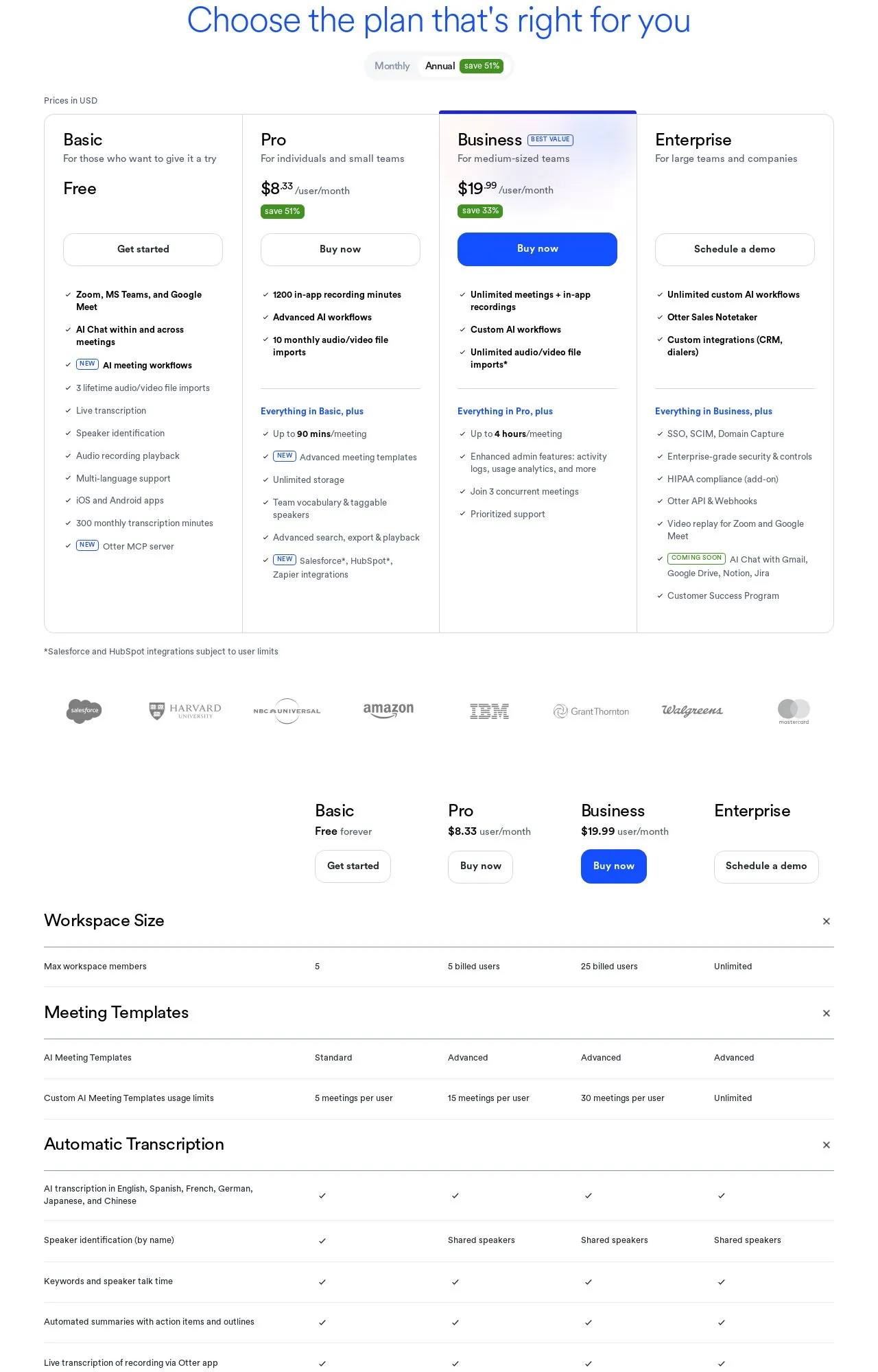 Evidence screenshot: Pricing screenshot