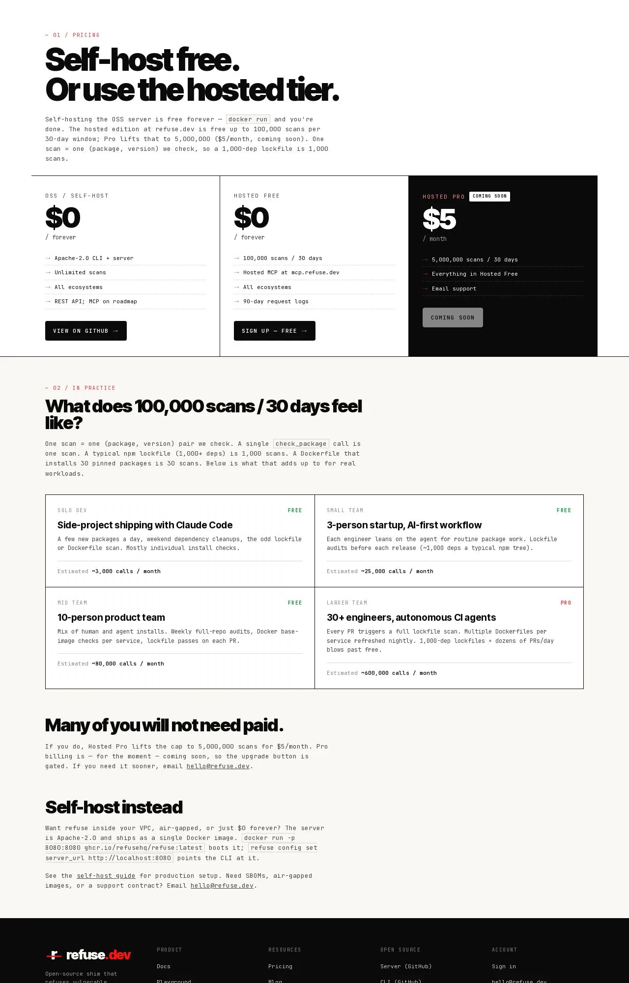 Evidence screenshot: Pricing screenshot