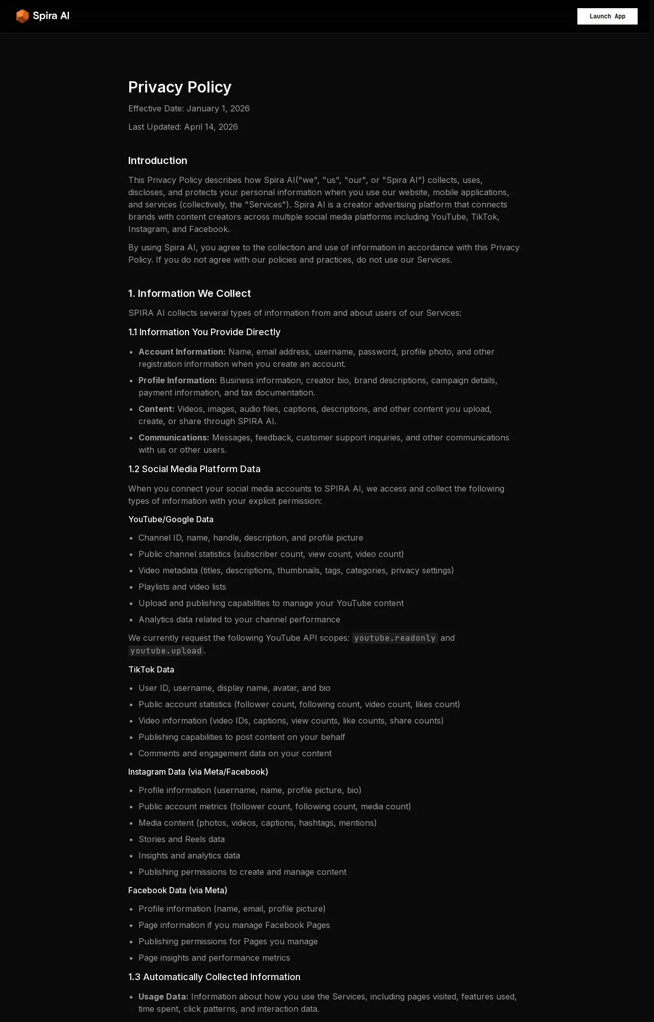 Evidence screenshot: Policy screenshot