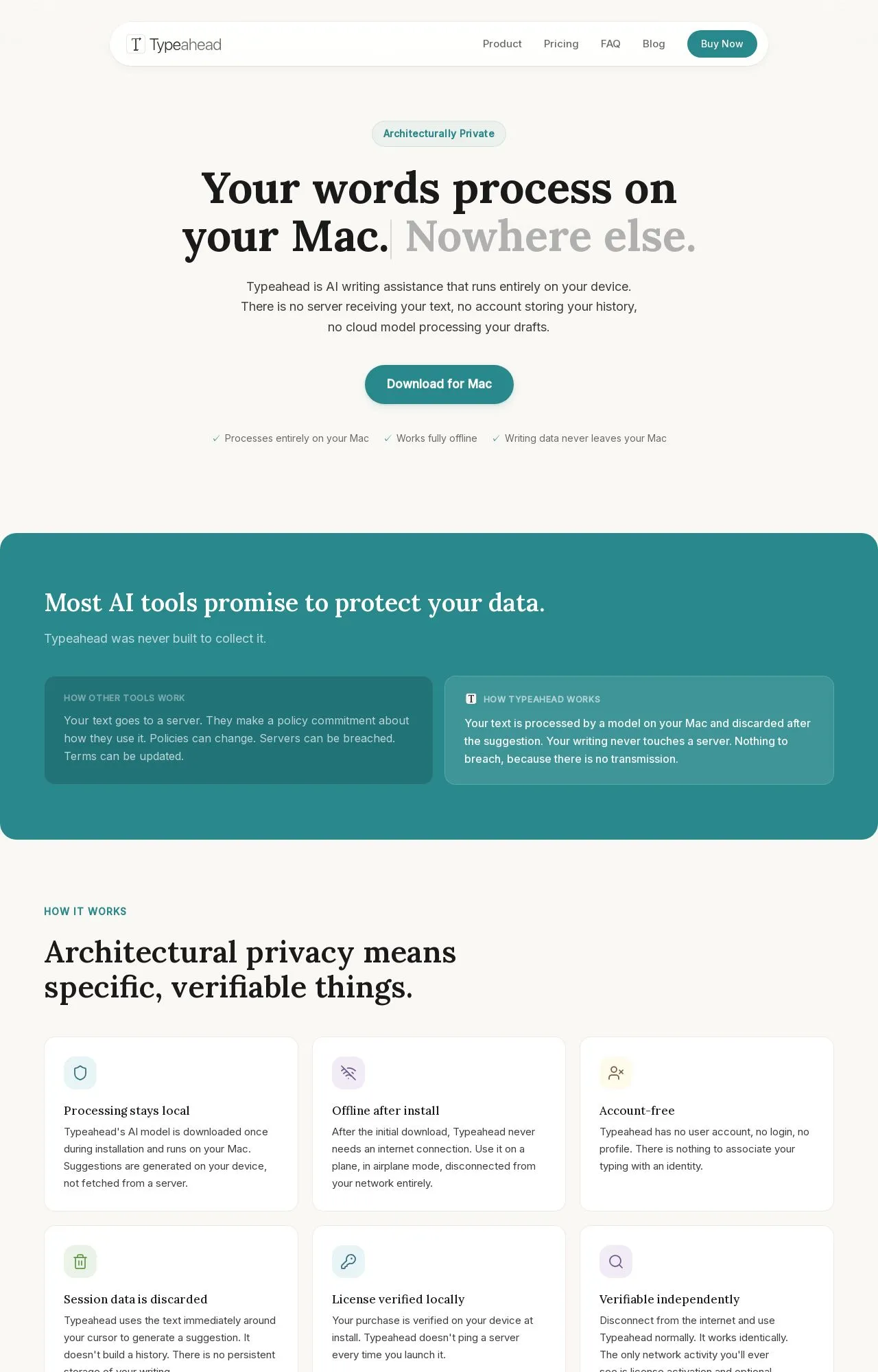 Evidence screenshot: Policy screenshot