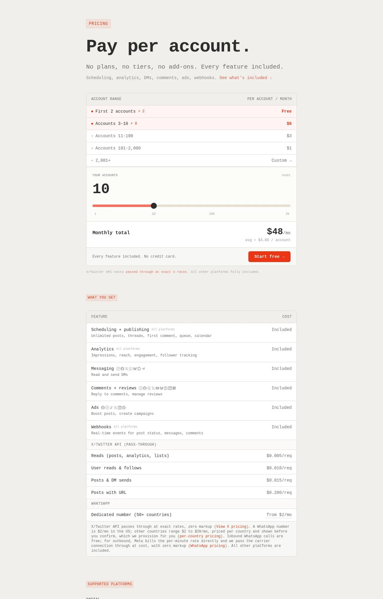 Evidence screenshot: Pricing screenshot
